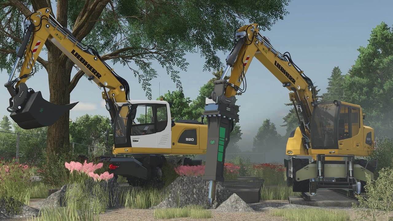 LIEBHERR POWER! Bahnhof ABBRUCH mit Liebherr 920 + 922 Rail | DOWNLOAD | 11