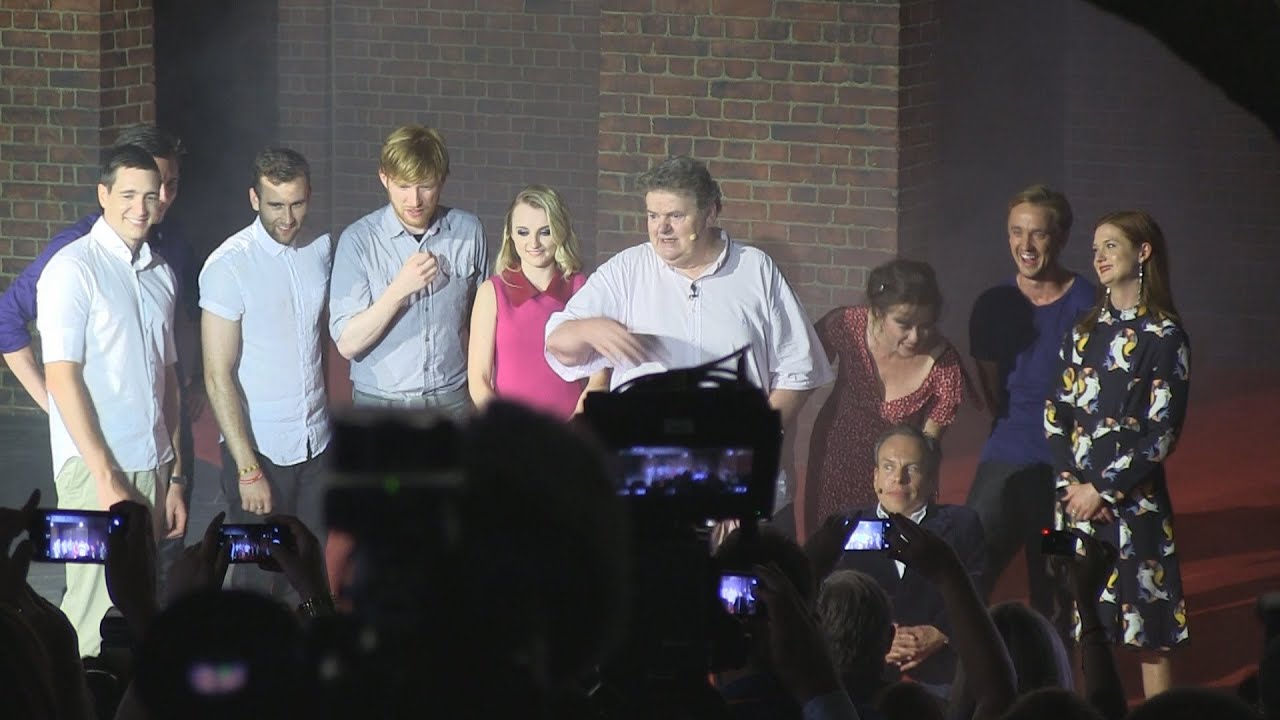 Red carpet ceremony for Diagon Alley featuring Potter stars at Universal Orlando