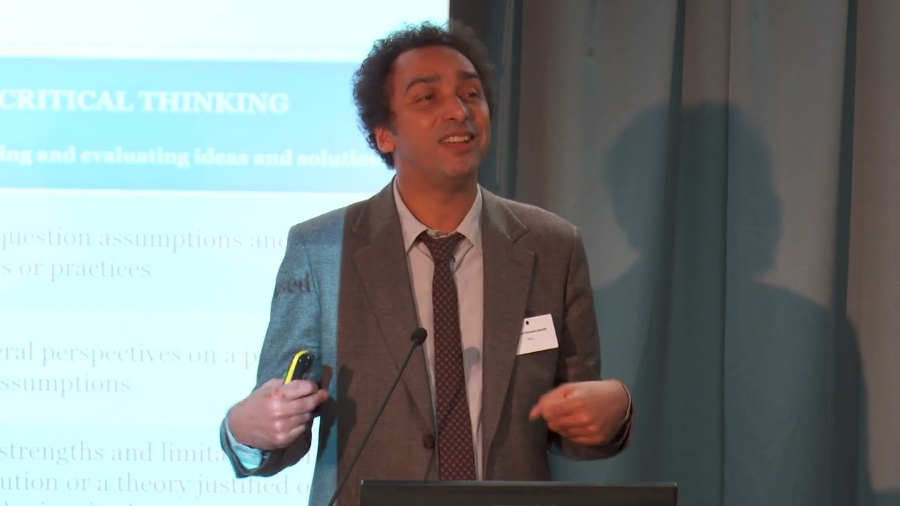 St&eacute;phan Vincent-Lancrin on Creativity and Critical Thinking - full speech