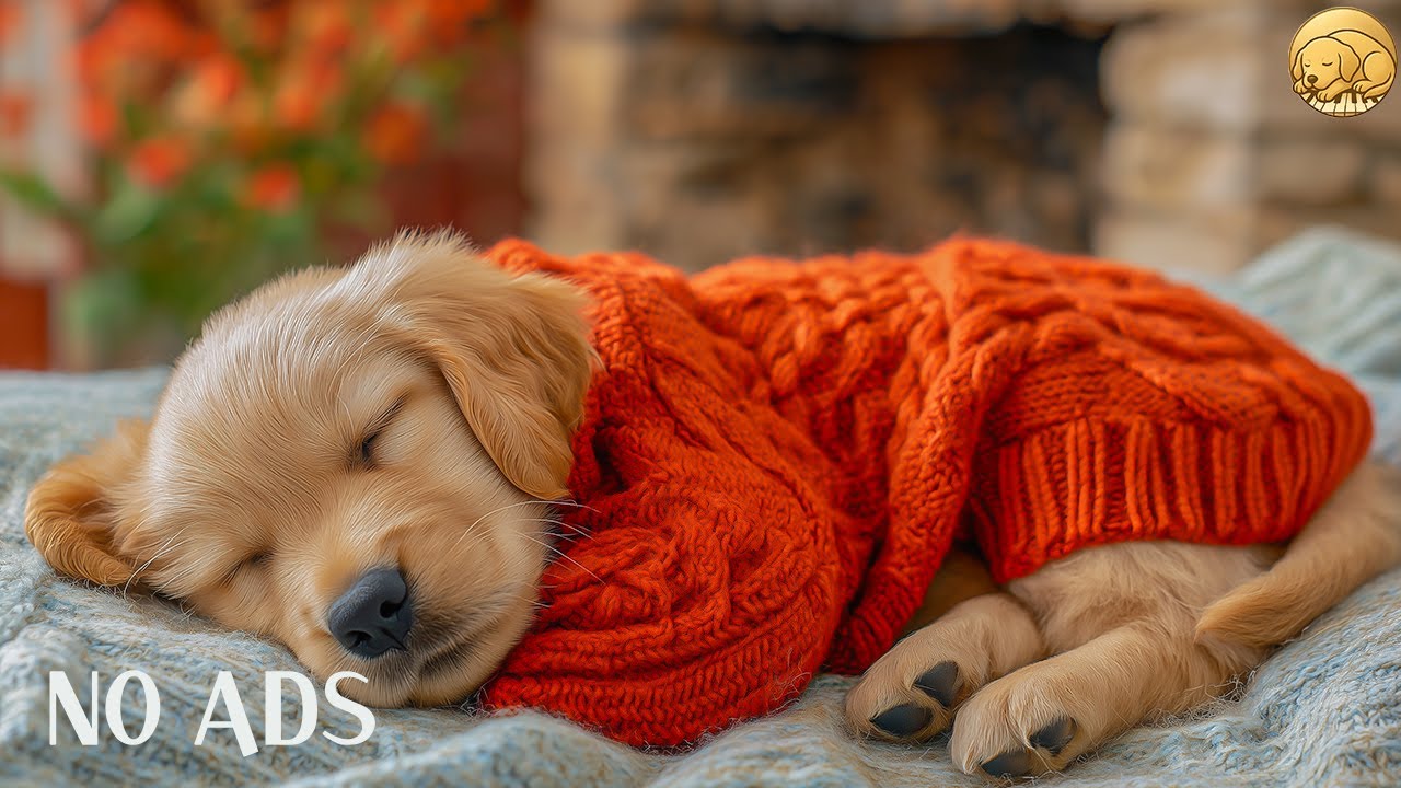 12 HOURS Soothing Music for Dogs 🐶🌸 Help Dogs Stay Calm During Travel 🎶 No Ads