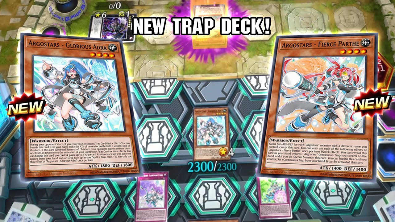 ARGOSTARS, the newest continuous trap deck—annoying as hell! Yugioh Master Duel