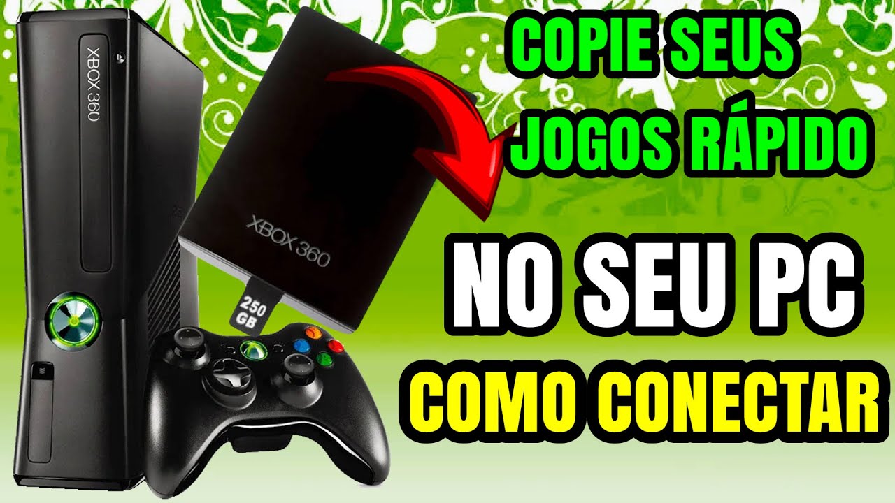 HD do xbox360 No PC - Rápida Transferência !