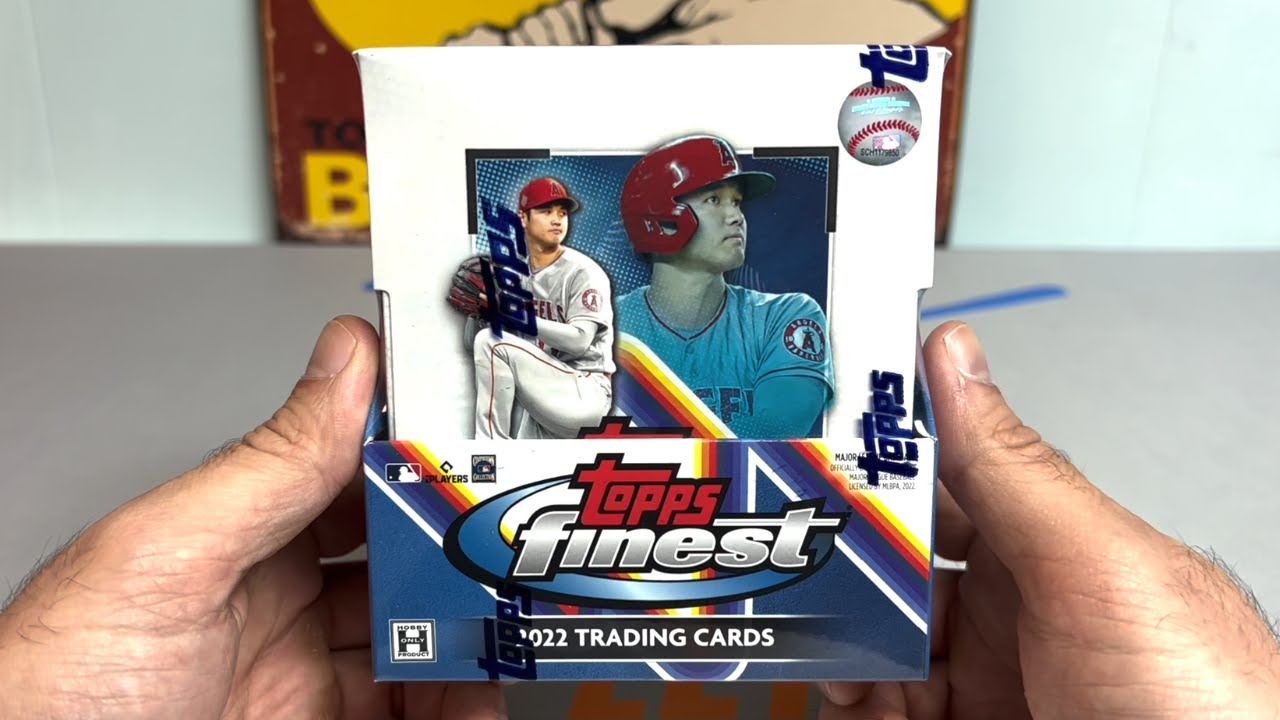 2022 Topps Finest Hobby Box - New Release!!!