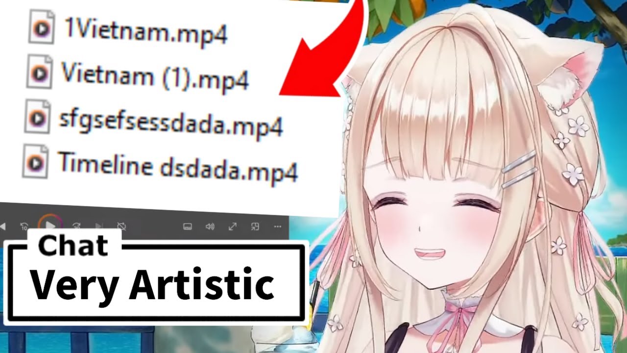 Чат одобрил её очень необычное имя файла, которое точно не является признаком лени.