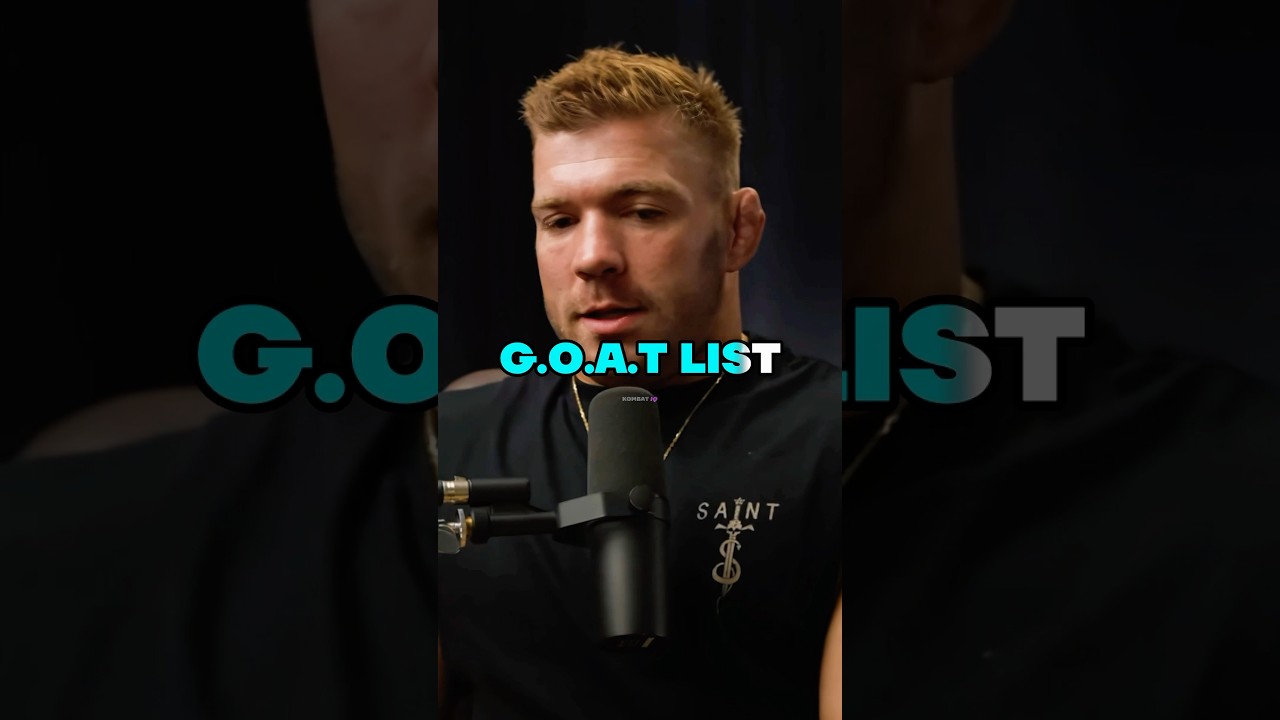 💪Du Plessis Reveals his MMA G.O.A.Ts🐐