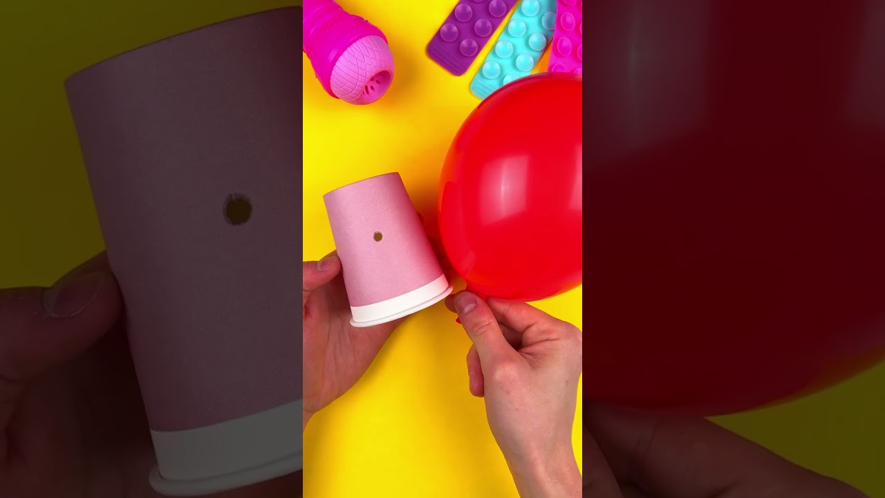 🎪 Let&rsquo;s CREATE a CLOWN from a CUP! Fun DIY Craft! 🎉