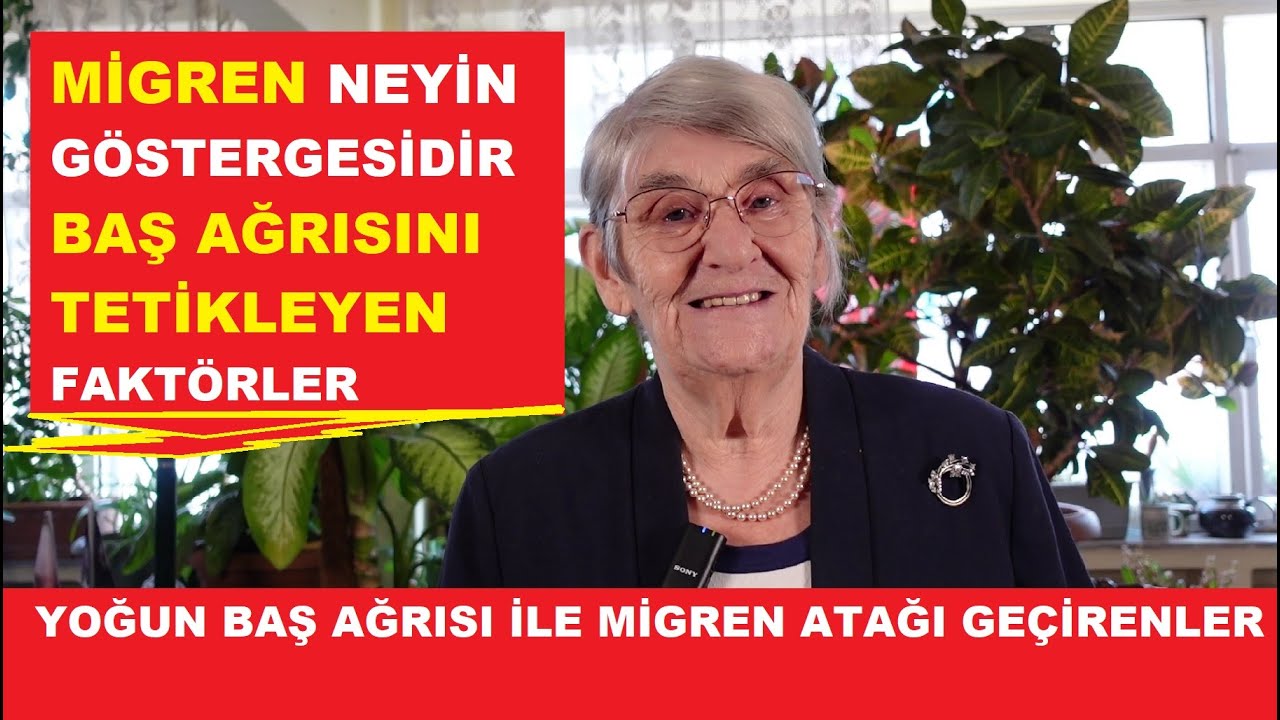 MİGREN NASIL ÖNLENİR, NASIL İYİLEŞİR? YOĞUN BAŞ AĞRISI İLE MİGREN ATAĞI GEÇİRENLER MUTLAKA İZLEYİN!