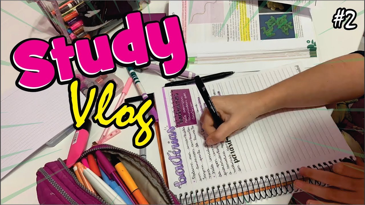 STUDY VLOG #2 - MEU DIA DE ESTUDOS