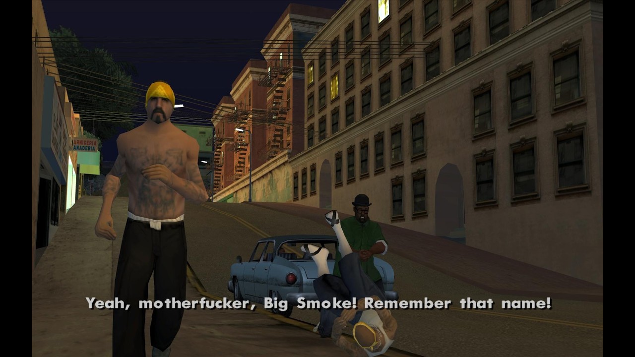 GTA SA MISION #14 ( NADIE SE ESCAPA DE CJ EL ATLETA)