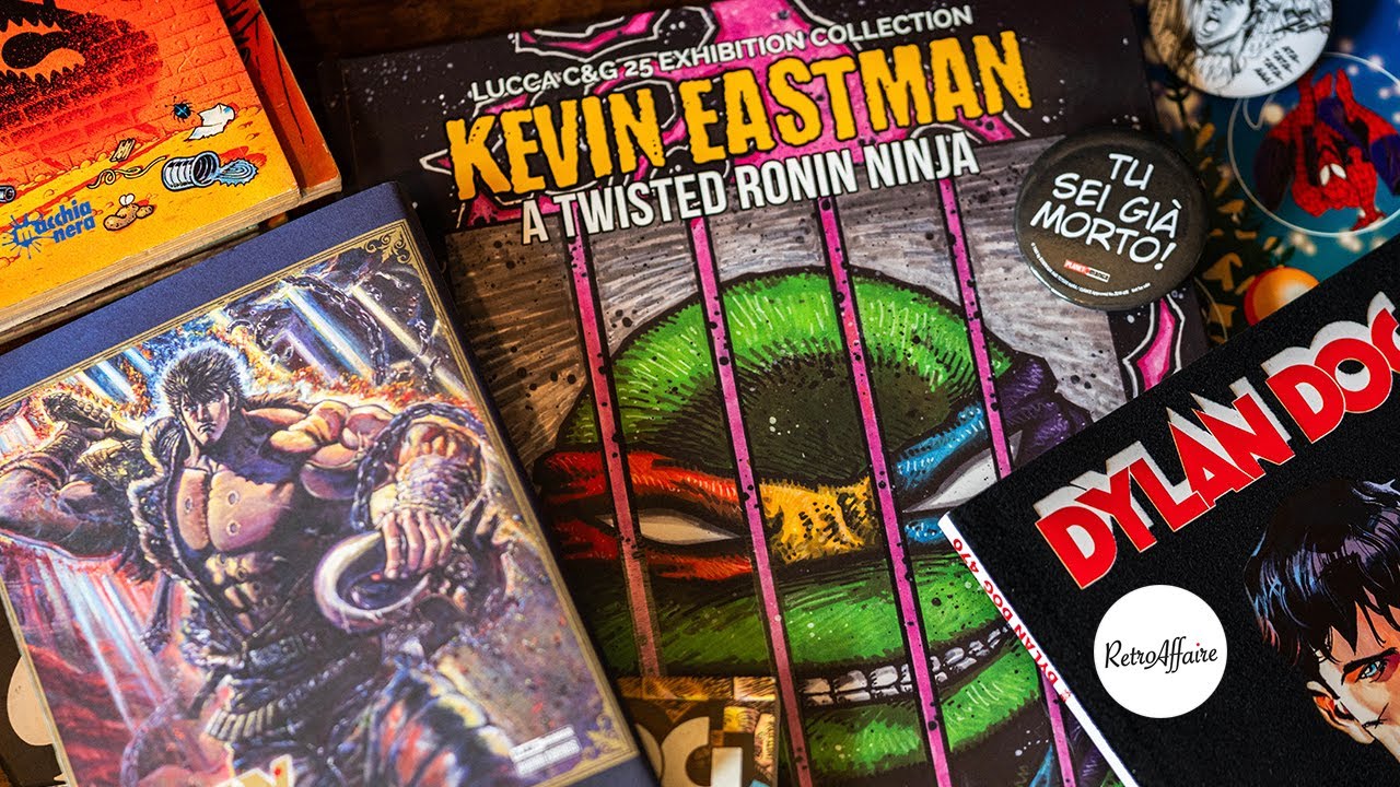 Lucca Comics & Games 2025, my collector’s haul (Eastman, Hokuto no Ken, Dylan Dog & more)