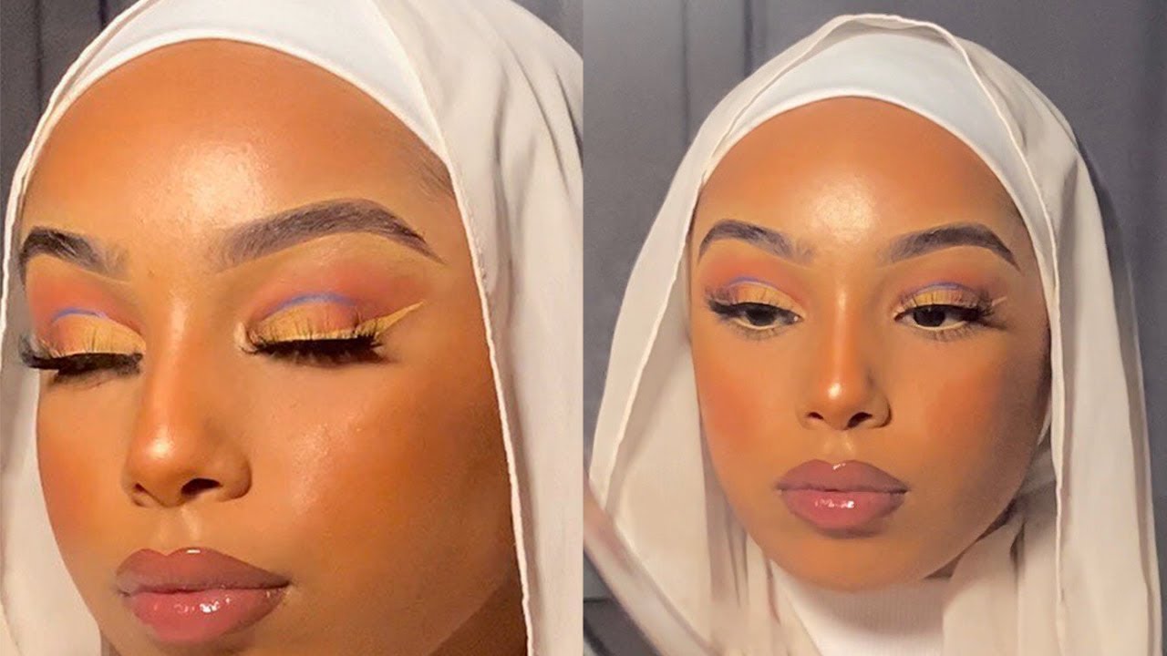 GRWM Colourful Eid Makeup | Yellow Liner ?