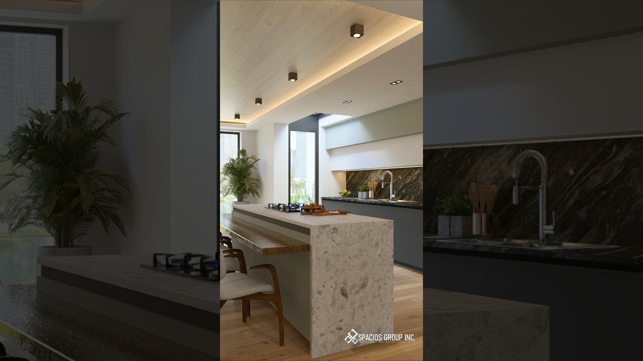 🎬 From Floor Plan to Reality: High-End Kitchen Visualization for a Miami Beach Townhouse ✨🏡🚀