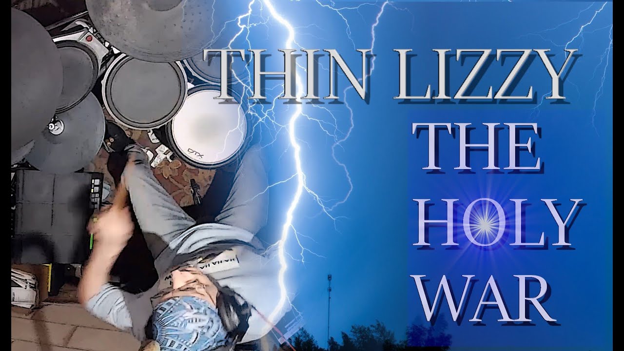 HOLY WAR, Thin Lizzy, drum cover by Dean Talbot