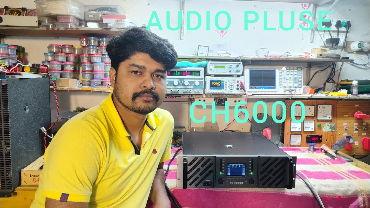 AUDIO PLUSE CH 6000,LOAD TEST,