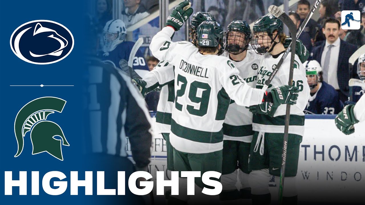 Penn State vs Michigan State | NCAA College Hockey | Highlights - January 30, 2026