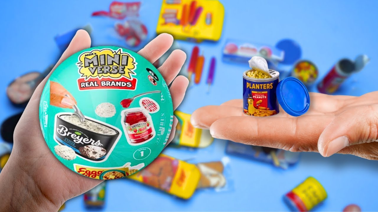 Miniverse Real Brands Blind Box С НАСТОЯЩИМИ вещами ВНУТРИ!
