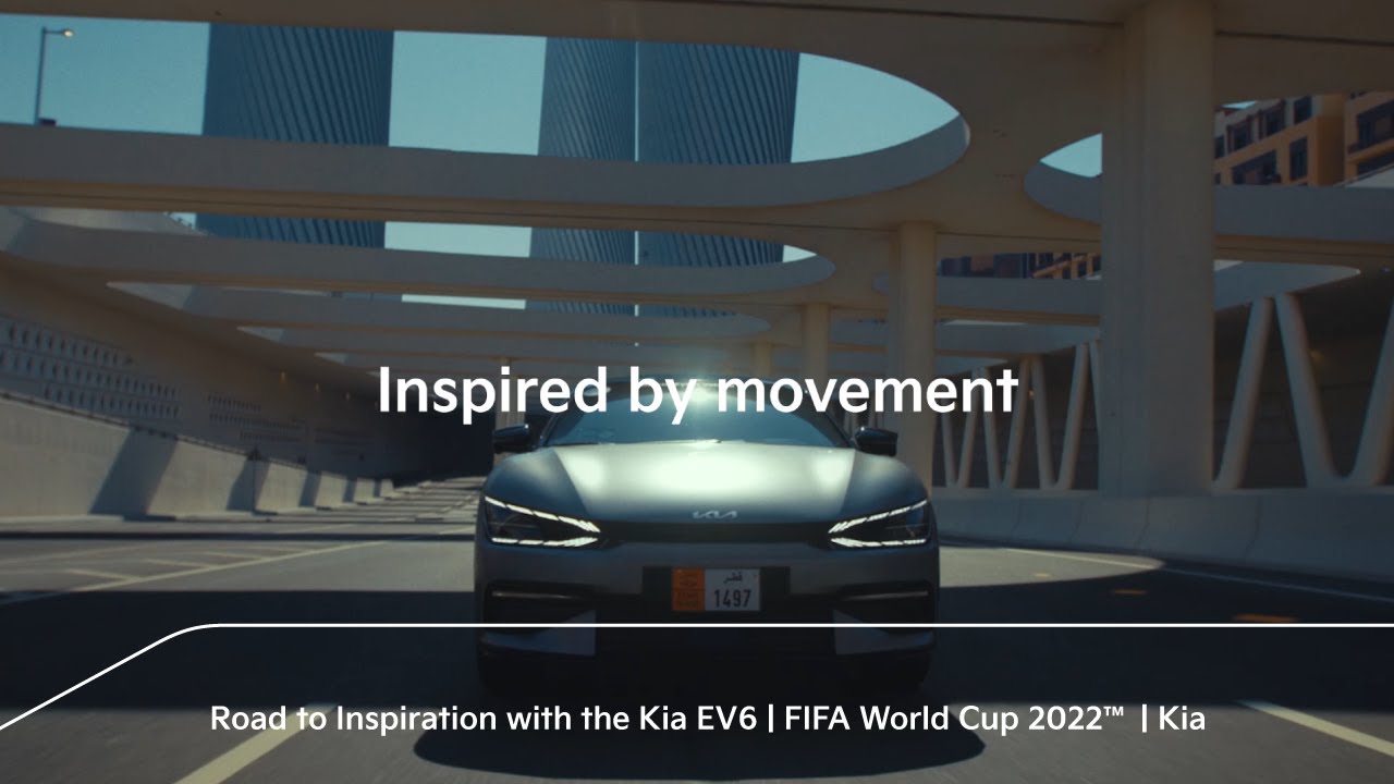 Road to Inspiration with the Kia EV6 | FIFA World Cup 2022&trade; | Kia