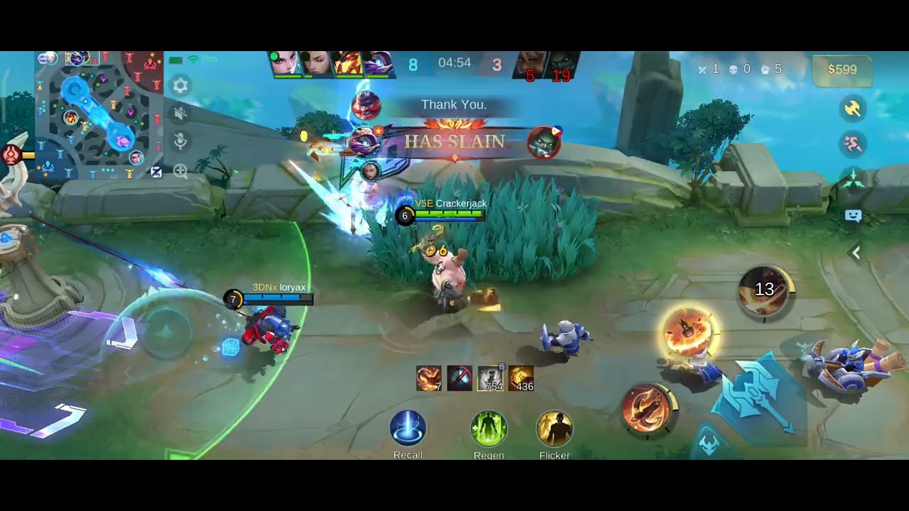 Mobile Legends, 14 марта 2026 г.: Игра 2 (Франко) - Ловля рыбы