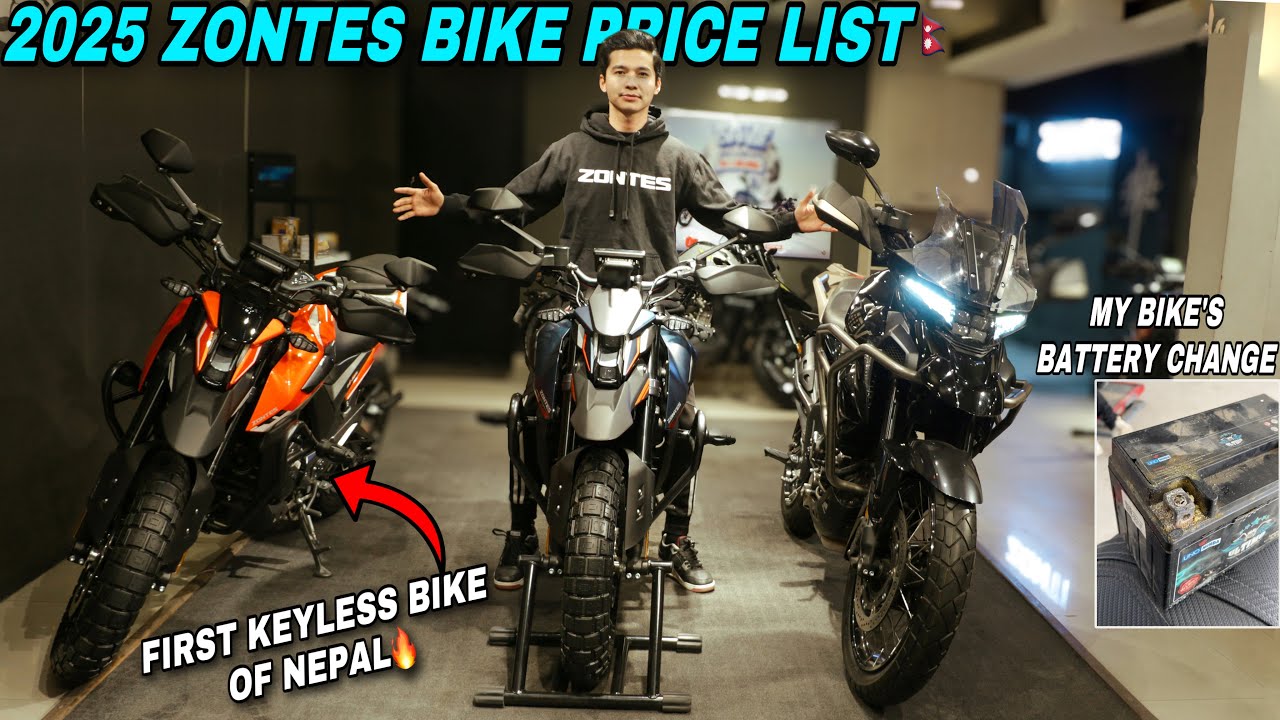 2025 Zontes Bikes Prices & Offers (4-13lakh) | New Battery Installed on My Bike😍