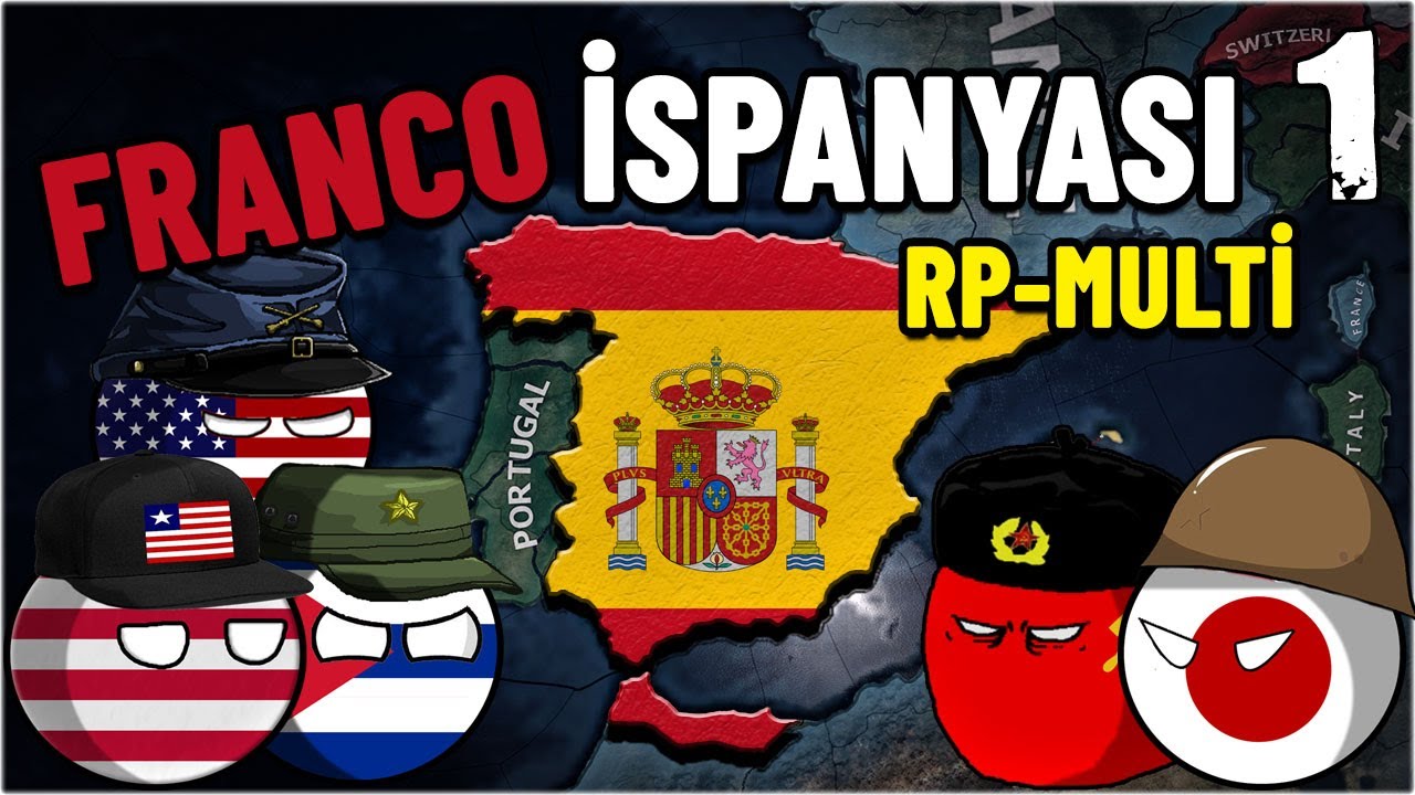 LANETLİ ALTINLAR | HEARTS OF IRON 4 - MULTIPLAYER | İSPANYA#1