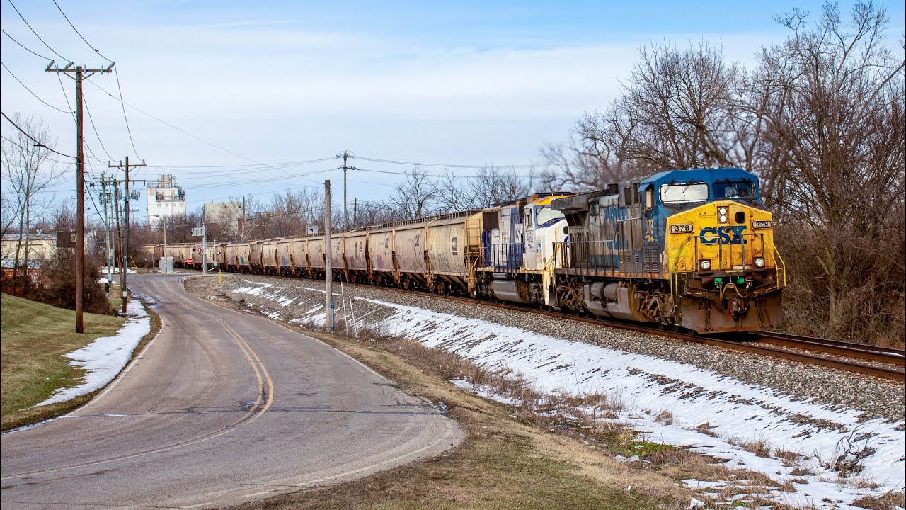 Railfanning around Glendale & Sharonville OH with CSX 1834 Georgia Railroad, 4568 OLS and much more!