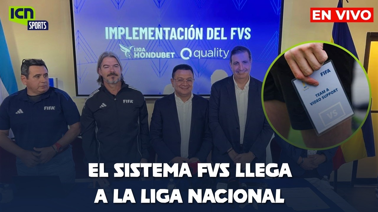 ICN SPORTS |⚽ El sistema FVS llega a la Liga Nacional tras polémicas arbitrales|🔥EN VIVO 🔴