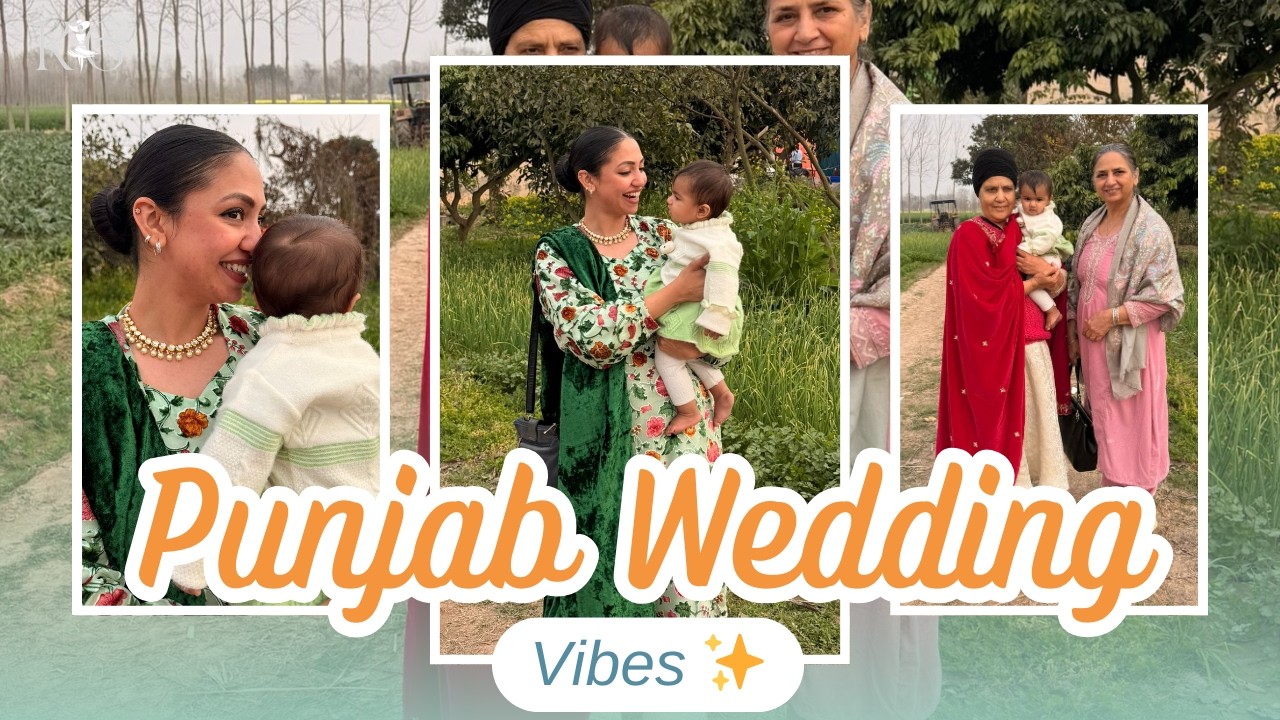 Punjabi Pind Wedding 🤍 | Simple People, Big Hearts
