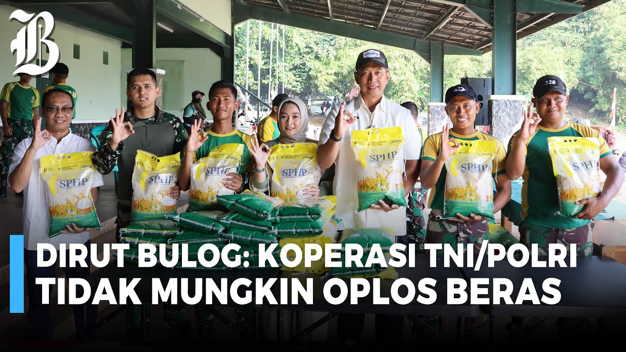 Atasi Beras Oplosan, Bulog Libatkan Koperasi TNI/Polri Jual Beras SPHP