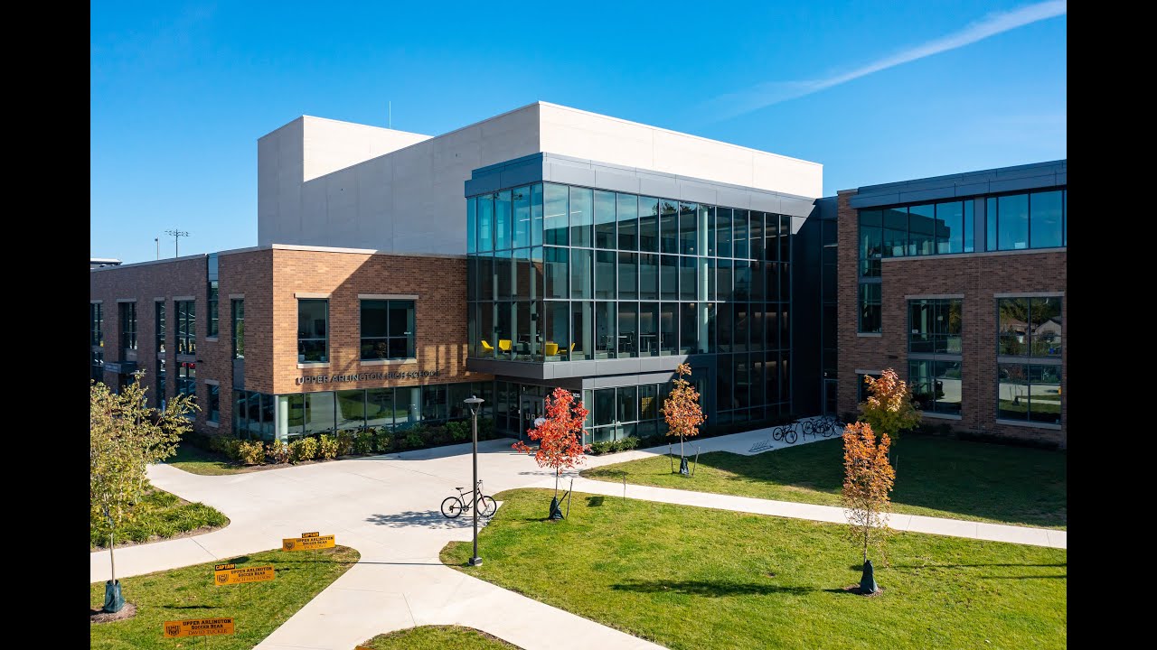 Fully Completed New Upper Arlington High School - Interior and Exterior