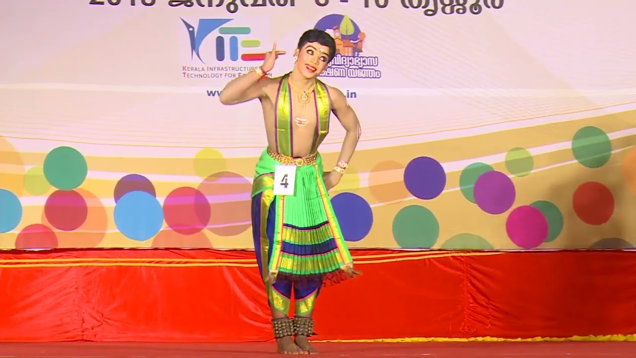2018 STATE SCHOOL KALOLSAVAM BHARATANATYAM HS BOYS 4
