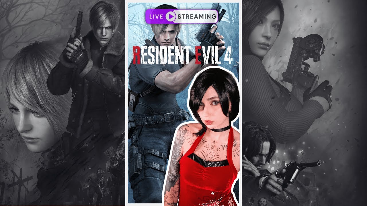 🟣LIVE | RESIDENT EVIL 4 · First Time Ever | ADA WONG DLC IN COSPLAY | 05