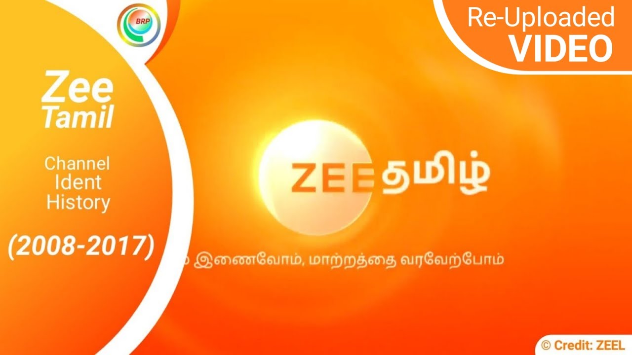 Zee Tamil Channel Ident History (2008-2017) - Re-Uploaded | Biraj Roy Productions