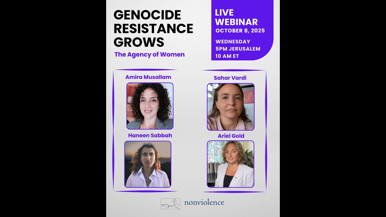 Webinar - Genocide Resistance Grows
