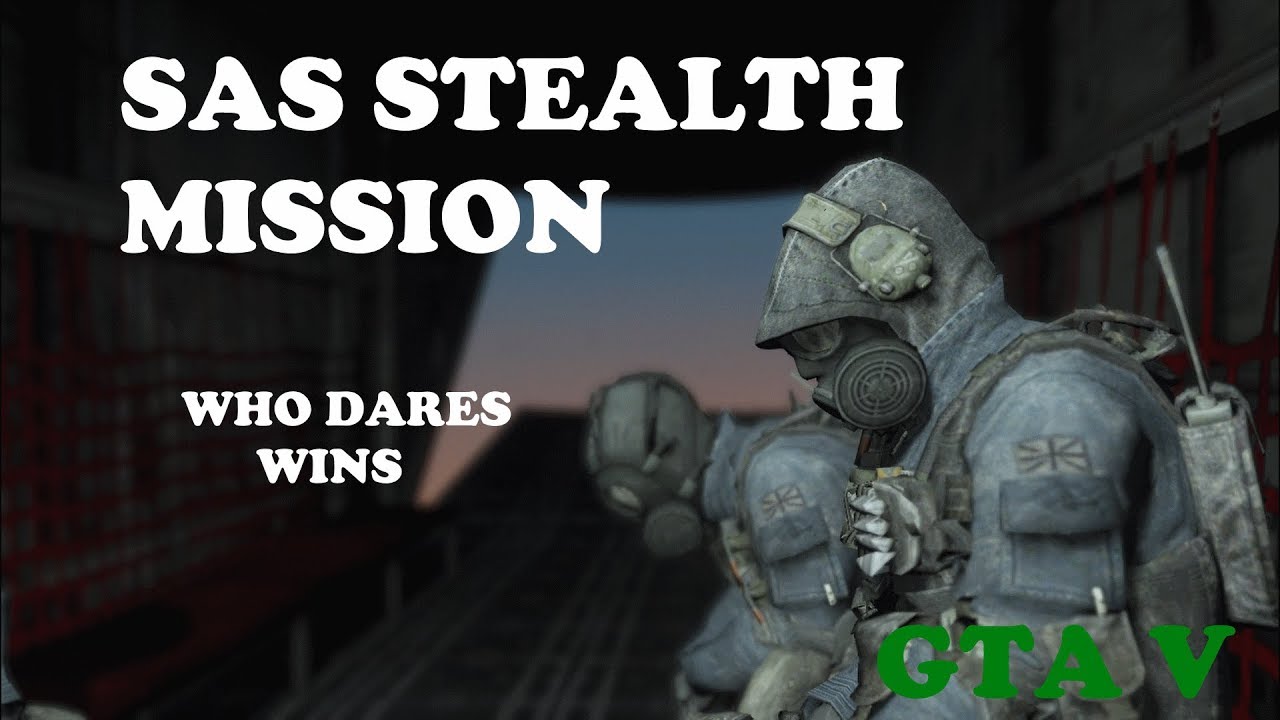 SAS Infiltrates FIB Building (GTA 5 MODDED MISSION HD) (1080p)