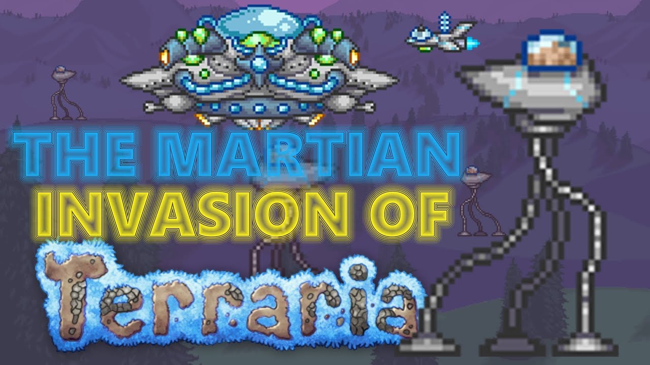 МАРСИАНСКОЕ ВТОРЖЕНИЕ В TERRARIA || Lore Store