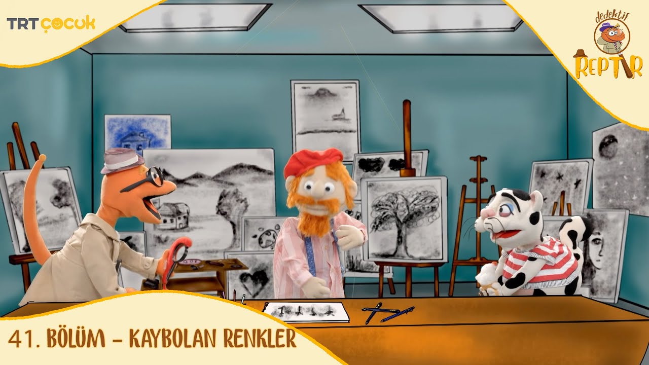 Dedektif Reptır | 41.Bölüm | Kaybolan Renkler