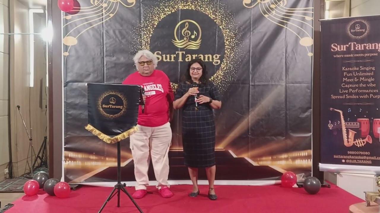 Sharadha & Ranganath sang 
