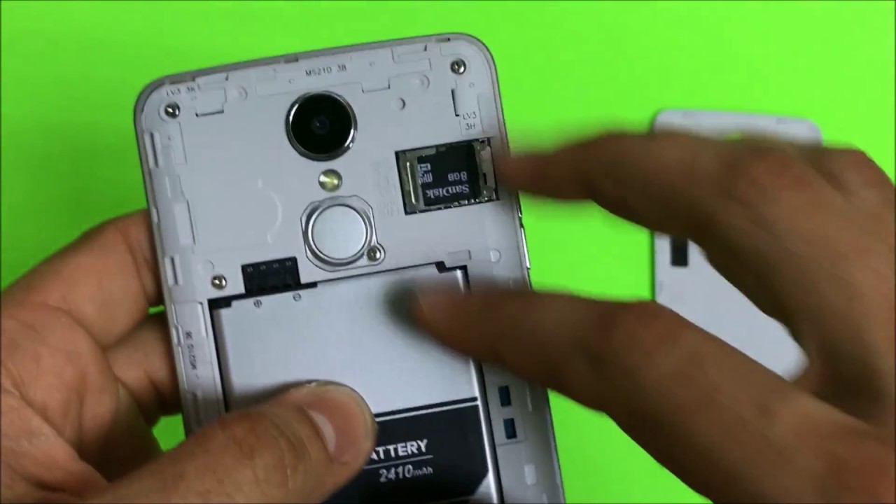 How to install SD and SIM card into LG Aristo