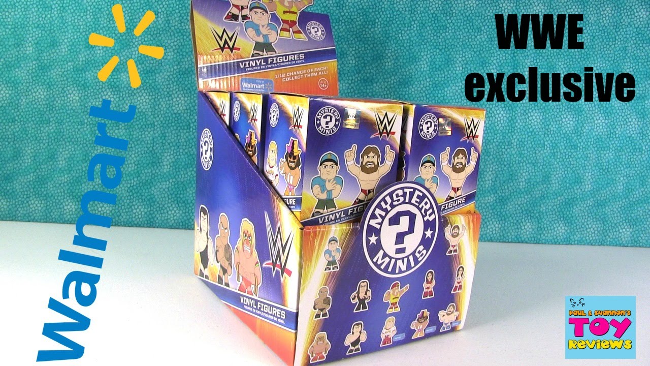 WWE Walmart Exclusive Funko Mystery Minis Full Case Unboxing | PSToyReviews