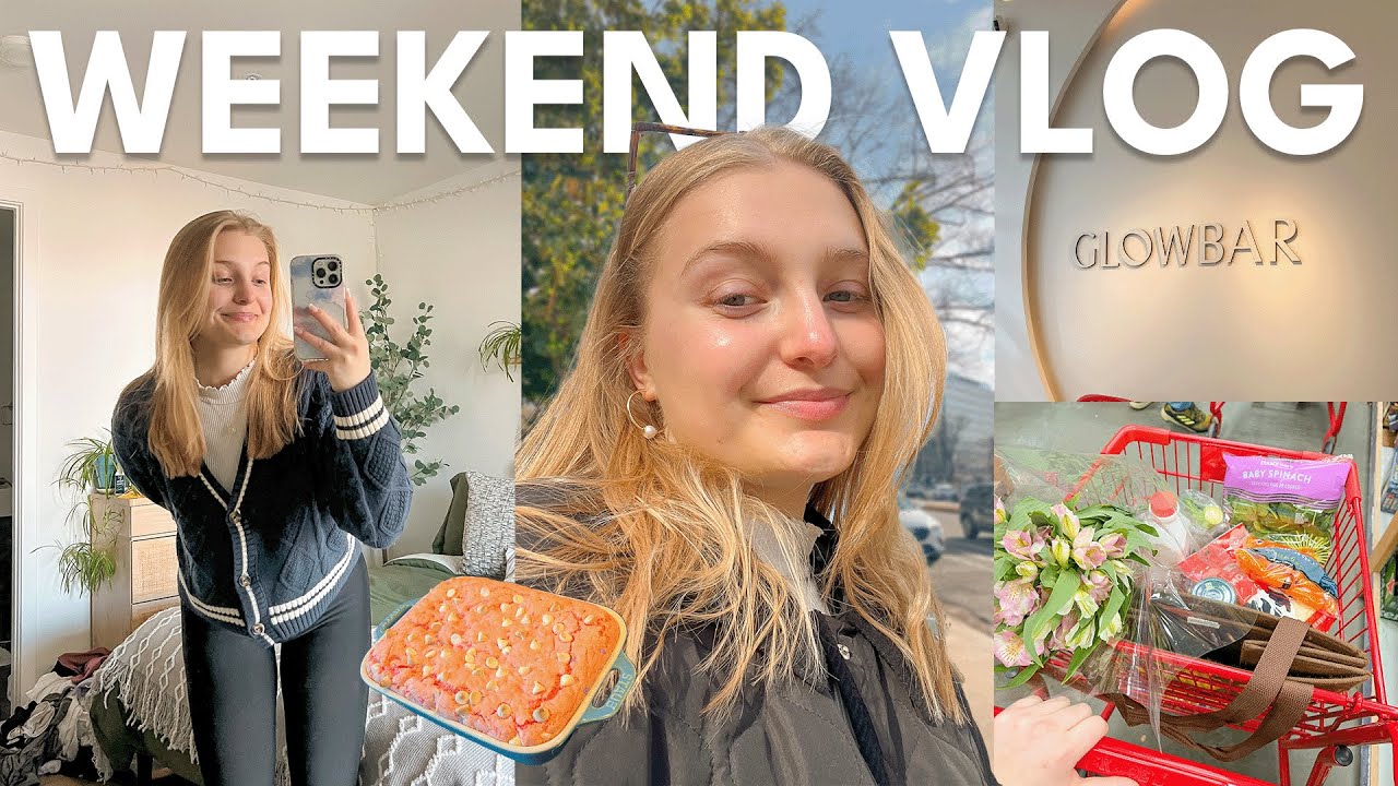 WEEKEND IN MY LIFE 💐 self care, healthy habits, trader joes, trying a new recipe | Charlotte Pratt