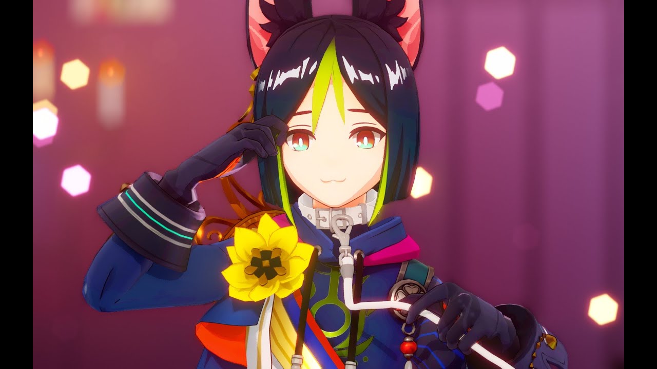 [Genshin MMD]Tighnari/キャットラビング(Cat Loving)[Camera DL]
