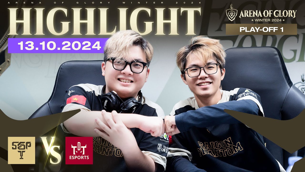 HIGHLIGHT: SGP vs TDT | PLAY-OFF 1 | ĐTDV MÙA ĐÔNG 2024 (NGÀY 13/10)