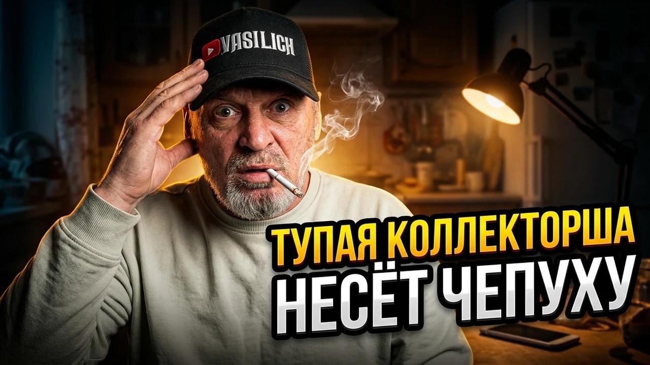 ТУПАЯ КОЛЛЕКТОРША НЕСЁТ ЧЕПУХУ 