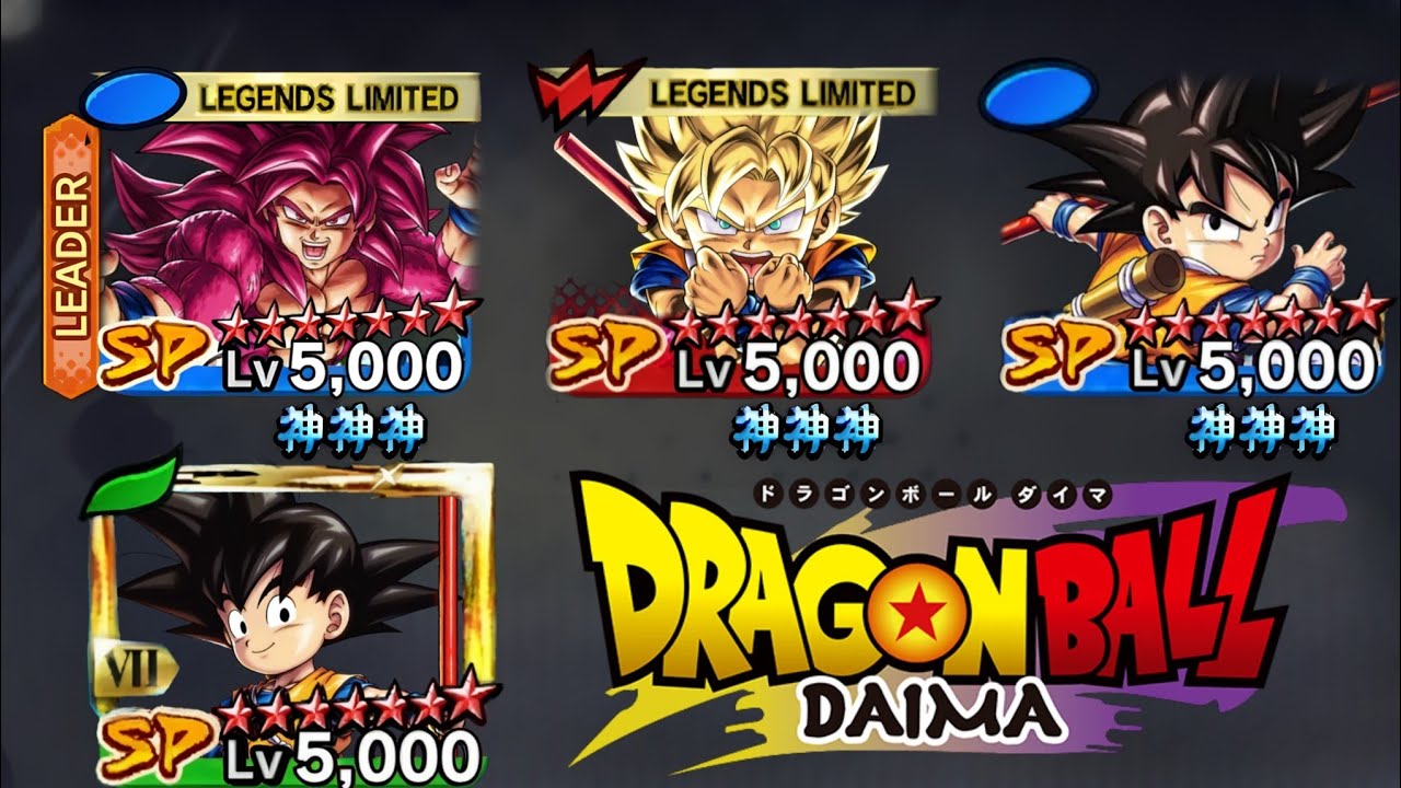 All the Daima Goku Together!!!