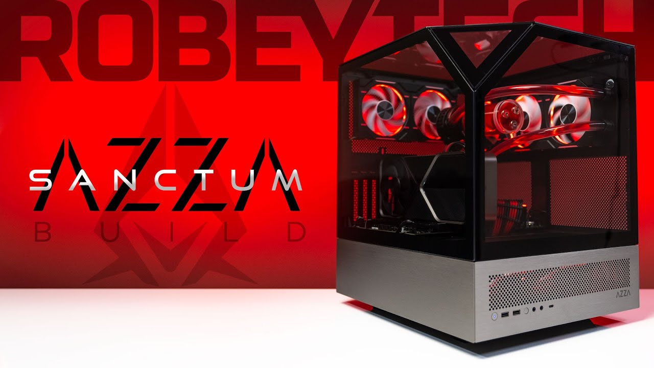 It's All Glass! The Azza Sanctum Showcase Build (7950x / RTX 4090) with Benchmarks