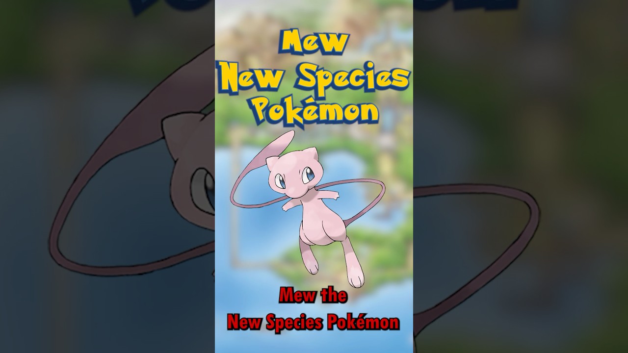 Mew the New Species Pokémon | Daily Pokédex 151  