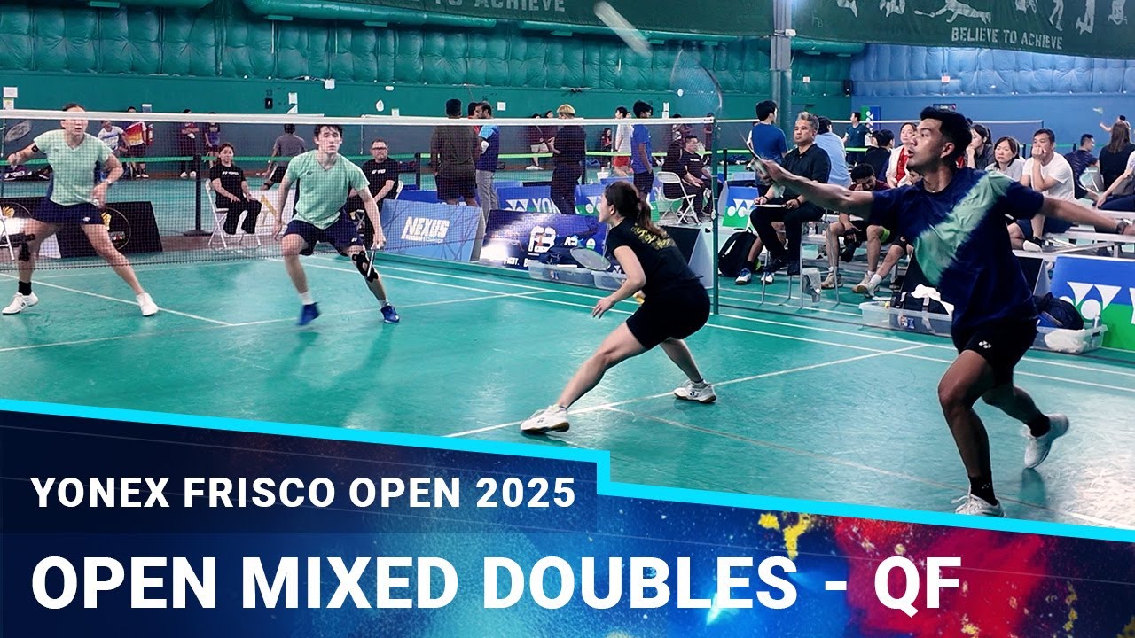 Yonex Frisco Open 2025 | Open XD | QF | Jennie Gai/Presley Smith vs Serena Kani/Mohammad Idham
