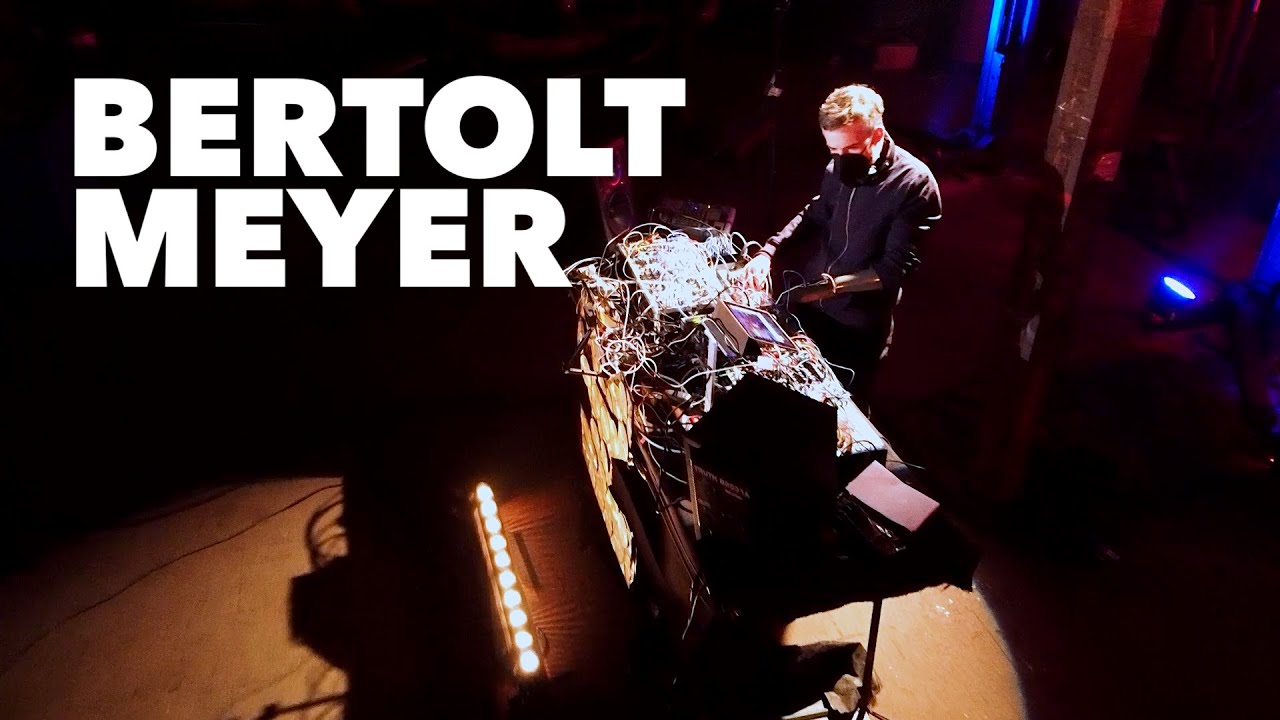 Modular Techno Live Set - Bertolt Meyer @ the KANVAS Sessions