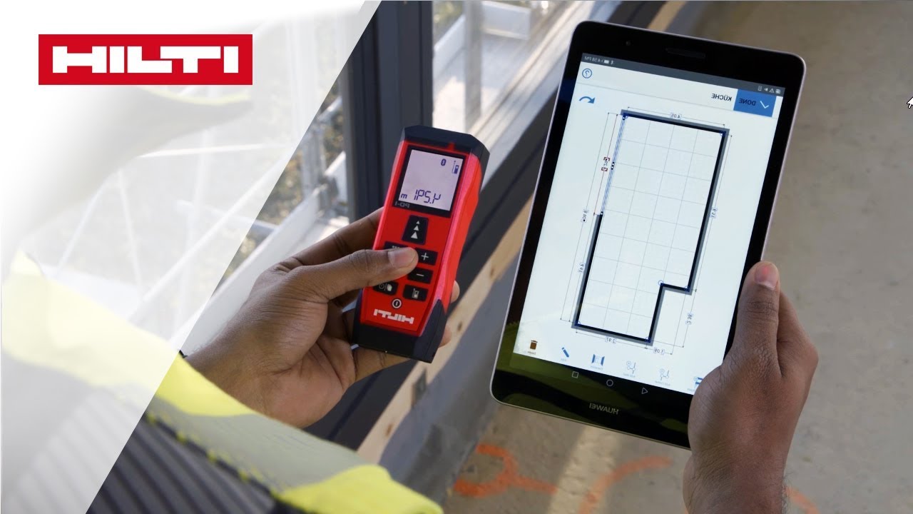 VORSTELLUNG Hilti Laser-Distanzmessgerät PD-I