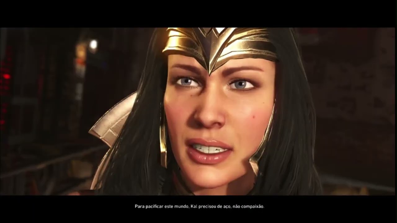O final do Batmam em injustice 2